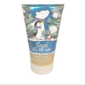 Bath & Body Works Jingle All The Way Sparkling Snowflake Body Scrub 8oz NEW